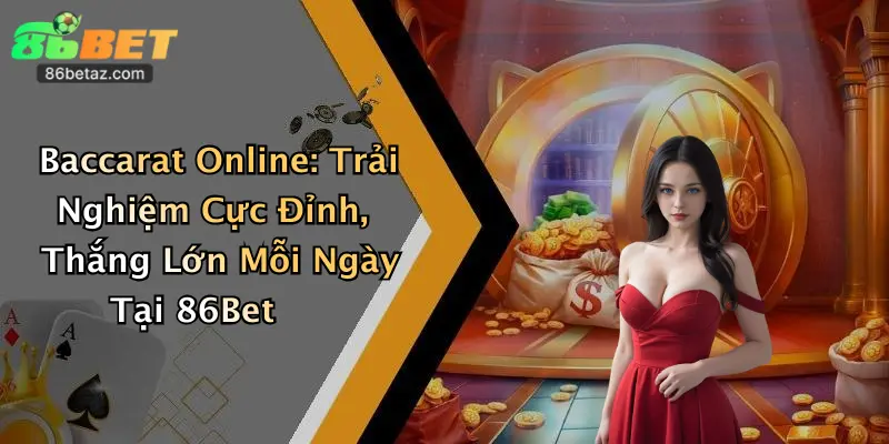 Baccarat Online: Trải Nghiệm Cực Đỉnh, Thắng Lớn Mỗi Ngày Tại 86Bet