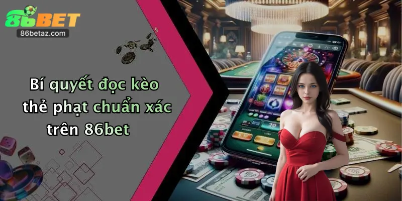 Bí quyết đọc kèo thẻ phạt chuẩn xác trên 86bet