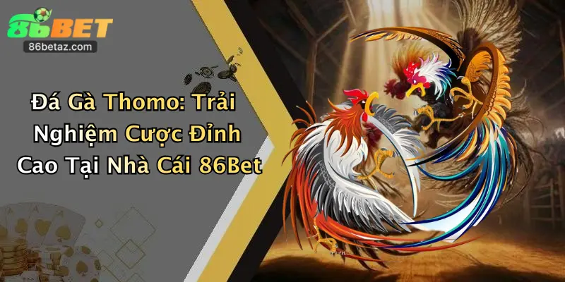 Đá Gà Thomo: Trải Nghiệm Cược Đỉnh Cao Tại Nhà Cái 86Bet