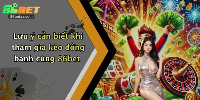 Lưu ý cần biết khi tham gia kèo đồng banh cùng 86bet